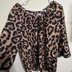 NEW Leopard Print Women's Top